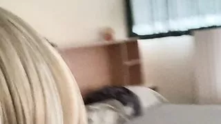 Working my Big Black Dildo (part one)