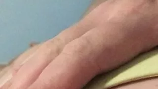 Panties and bra masturbation