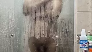 Colombian guy taking a shower :)