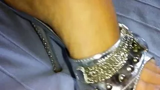 Italian slut wife plays with dildo