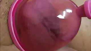 Annadevot - meine Muschi im Detail und schön aufgepumpt