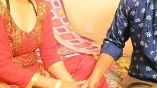beautiful Indian wife fucked by her husband's boss for promotion, Hindi dirty talk Indian sex