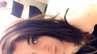 Sexy Trans Loves Sucking on her Knees