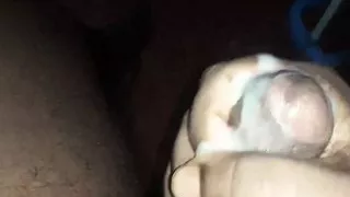 Young Sri Lankan Guy Stroking His Massive Cock