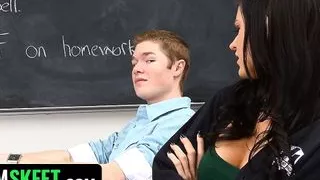Busty Teen Kendall Karson Fucks Student Before Class Starts