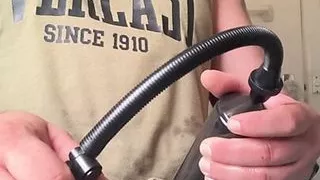 Penis pump and cum
