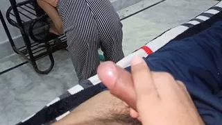 Indian StepSister stuck under table Hindi audio