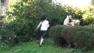 Big tits mother in law has cheating sex outdoors