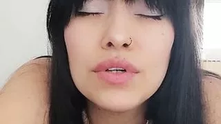 Hot Latina Touching Herself Has Video Call With Neighbor