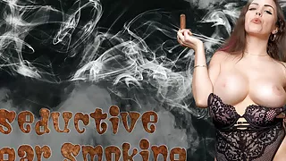 SEDUCTIVE CIGAR SMOKING - Preview - ImMeganLive