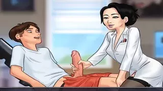 SummerTime Saga - ( Miss Okita Scenes)