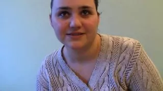 Chubby plumper seduces young guy