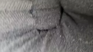 Meine sexy engen Leggings von hinten