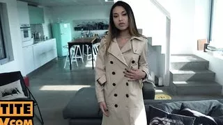 Teen whore Roxy Lips craves cock in her ass and pussy - itsPOV