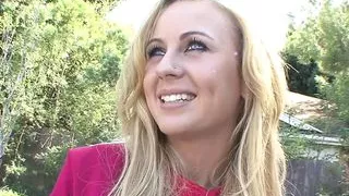 Private Threesome: Mae Meyers threesome fucking