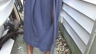 MisterPisser Takes His Morning Piss Outside!