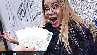 Public Agent – Hot looking MILF in Glasses has a perfect body for a hard quick pov fuck