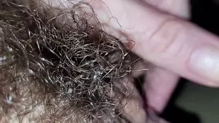 A very private fuck! munichgold is licked, fucked in her hairy horny pussy! Please cum on my hot ass!