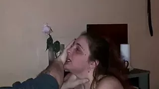 BDSM, Kehlenfick, Würgen, Selbstgedrehte Pornos, Rothaarige Frauen, Versohlen