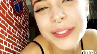 Young coed wants a hard fuck