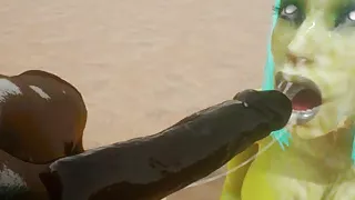 Wild Life, Perfect Hot Mouth Is Thirsty For Cock, Intense Sex