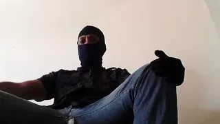 Two Angles - Balaclava, Jeans, Boots, Gloves