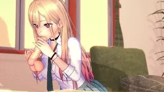 Marin Kitagawa – My Dress-up Darling Hentai Shows some love after work.