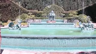 Huge tits blonde loses her mind over her new pool, and she pays the price