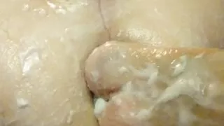 Fisting my bottom bear hole