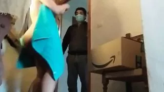 Delivery Guy Compilation, naked flashing and blowjob