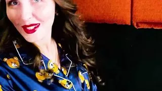 Stepsister gave me a blowjob and then she is going to kiss her boyfriend. LoL