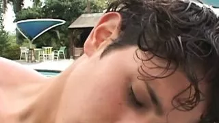 Twink Latin blown before banging bottom in doggystyle