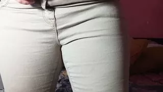 Mom tease step son in jeans, then fuck and squirt