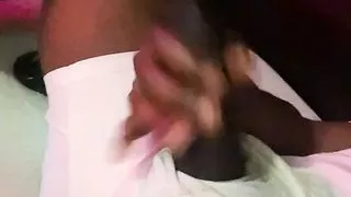 Bobby_Long_Rod Stroking His Big Black Dick 4 you