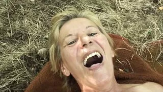 granny slammed in the forest