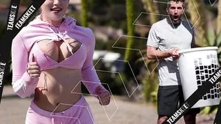 TeamSkeet AllStars - Fan Favorite Blonde Beauty Gets Her Big Tits Covered In Cum In The Locker Room