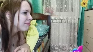 The girl sucks and fucks in her mouth with cum and swallows it from a big dick!