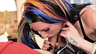 Straight in the Ass - A Punk Girl Gets her Ass Nailed by her Stepbro