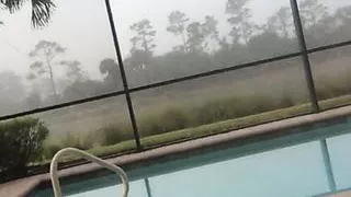 Early Morning Masturbation On The Patio