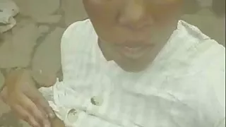 Outside walk with Samantha Johnssons playing and Kissing her Boobs