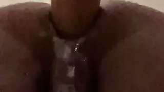 POV anal dildo
