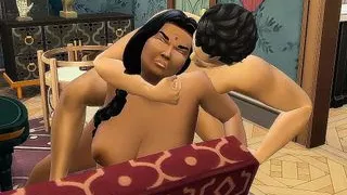 Desi Saree widow aunty Shweta - Part 2 - Wicked Whims
