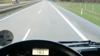 With His Cock In His Hand As I Drive The Truck