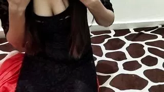 indian girlfriend seducing boyfriend to fuck her, teenage girlfriend  sneaks her boyfriend into her room to fuck, hard sex, saara