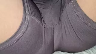 My big puffy pussy in tight shorts