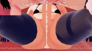 D.Va enjoy sex with Femboy (Overwatch)