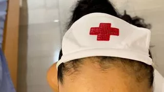 The Nurse Wants Your hard Cock In Her Mouth. Magnita.manyvids dot com for your own custom videos and more