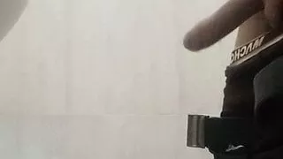 Fleeing alone into room