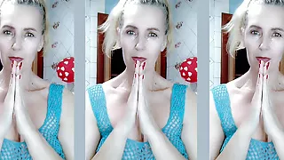 Lukerya today with tears in his eyes