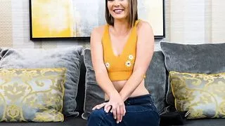 She's New - Lusty Stud Made His Girlfriend Swallow His Cum While He Records Everything On Camera